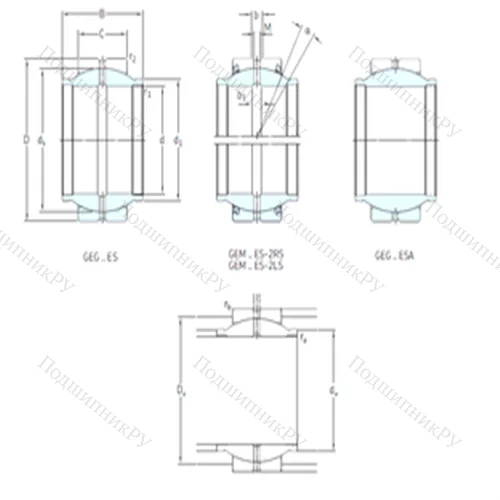Подшипник скольжения сферический