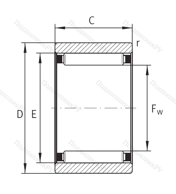 Игольчатый подшипник
