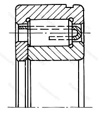 Подшипник  692409 размер 45x120x29