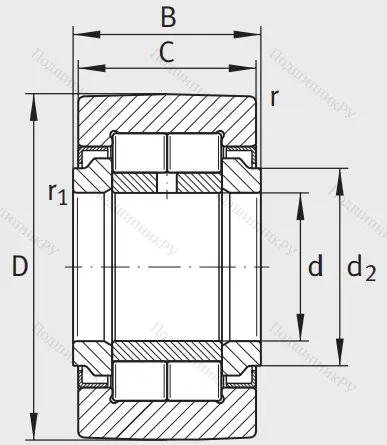 Игольчатый подшипник