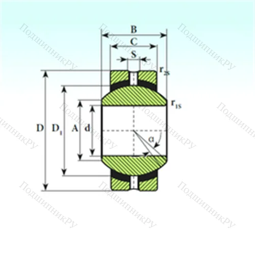 Подшипник скольжения сферический