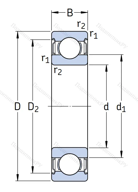 Высокотемпературный подшипник