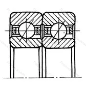 Модификация подшипника 5-446318ЕШ2 размер 90x190x86