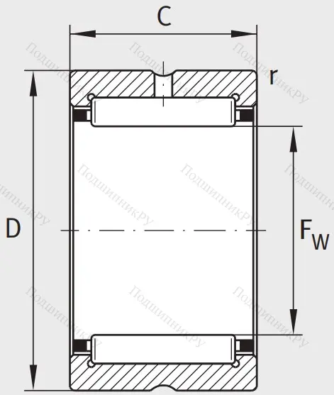Игольчатый подшипник