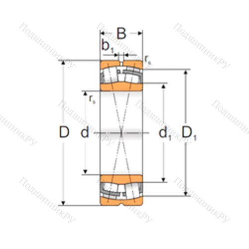 Подшипник роликовый радиальный самоцентрирующийся 22314 W 33