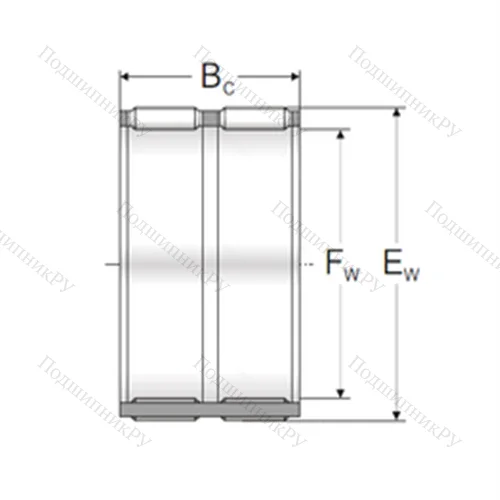 Подшипник игольчатый радиальный K 81x92x50,5ZWTN