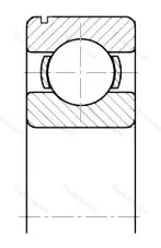 Модификация подшипника 50312 размер 60x130x31 ГПЗ-34