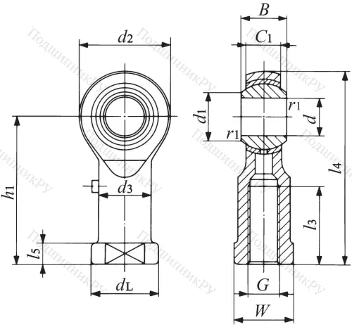 Шарнирная головка PHS 16 L в Мурманске