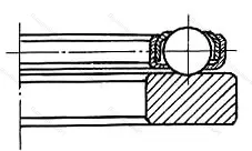 Модификация подшипника 6-308904Б размер 19,05x33,5x7,14