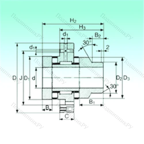 Подшипник комбинированный ZARF 3080 L TN