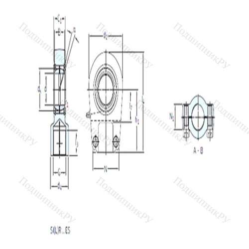 Подшипник скольжения сферический