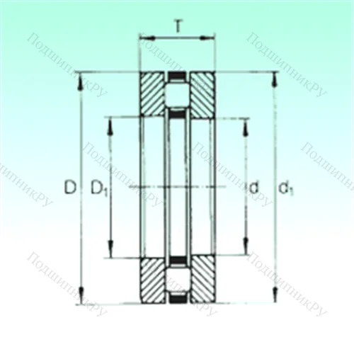 Подшипник роликовый упорный 81138-M