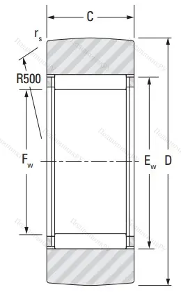 Подшипник RSTO 6 от производителя  KOYO