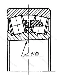 Модификация подшипника 113617 размер 85x180x60 ГПЗ-34