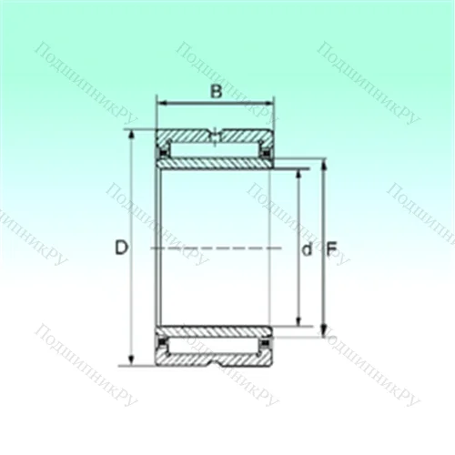 Подшипник игольчатый радиальный NKIS 35