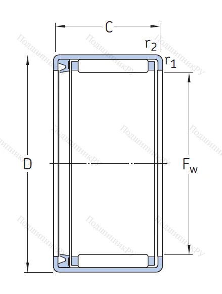 Игольчатый подшипник