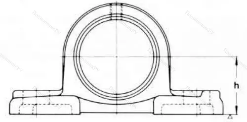 Подшипниковый корпус  P 313 в Мурманске