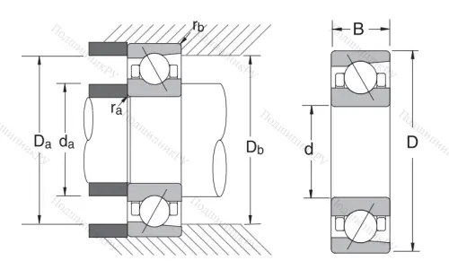 Сверхточный подшипник 7205 CTRSULP 3 от производителя  NSK