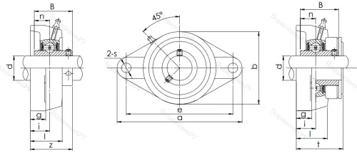 Подшипниковый узел UCFL 209 в Мурманске