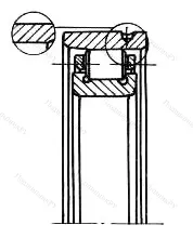 Модификация подшипника 86-1272924Р5 размер 120x165x27