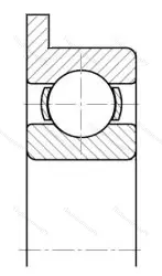 Модификация подшипника 34-840076ЮТ 
