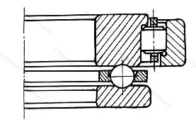 Модификация подшипника 608820Л размер 100x160/140x27,8