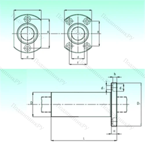 Подшипник шариковый линейный KBHL 13-PP