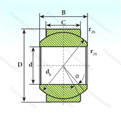 Подшипник скольжения сферический
