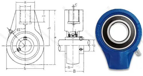 Подшипниковый узел UCHA 202 в Мурманске