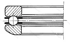 Подшипник  28417 (53417) размер 85x180x77