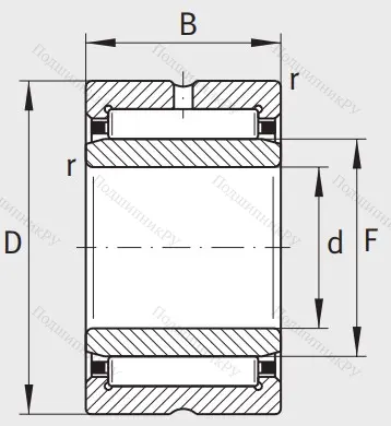Игольчатый подшипник
