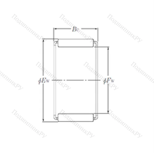Подшипник игольчатый радиальный PCJ 243024