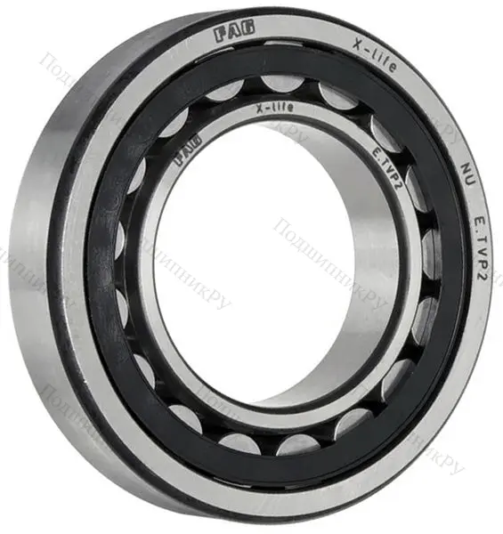 Роликовый цилиндрический подшипник NU 210 E XL TVP 2