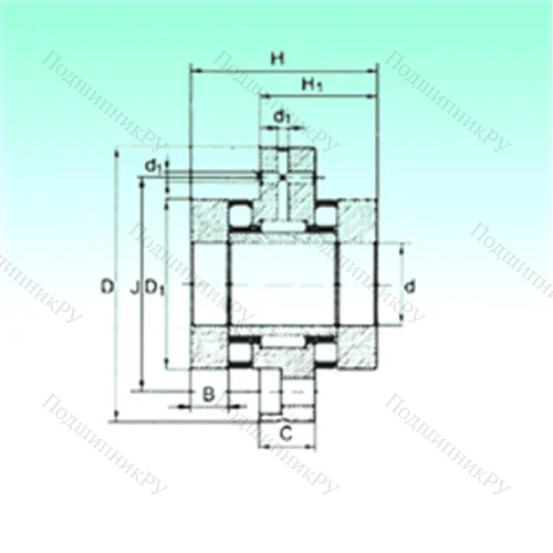 Подшипник комбинированный ZARF 2080 TN