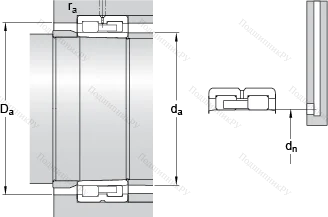 Подшипник NNU 4936 BK/SPW 33