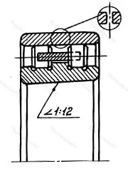 Подшипник NN 3028K/SP размер 140x210x53