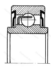 Модификация подшипника 6-280017С17 