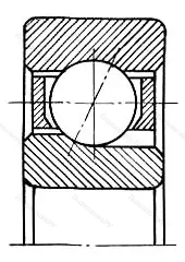 Модификация подшипника 4-76018Е размер 8x22x7