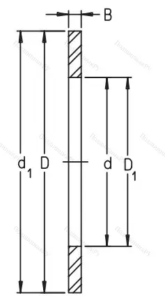 Игольчатый подшипник кольцо упорное LS 2035 от производителя  INA