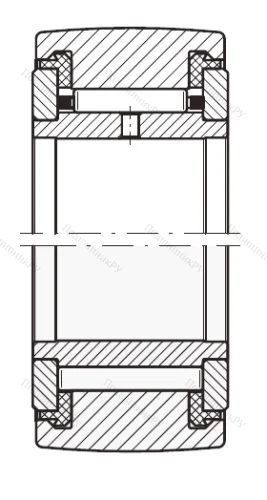 Игольчатый подшипник NATV 17 PP A