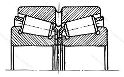 Модификация подшипника 6-297308АКУ размер 40x90x40/55,625