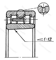 Подшипник  NNU 4920K (4162920) размер 100x140x40