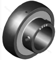 Высокотемпературный корпусной подшипник UC 204 BHTS ZZ GR CG 350° BECO