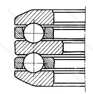 Подшипник  58709 размер 40/46x68x28