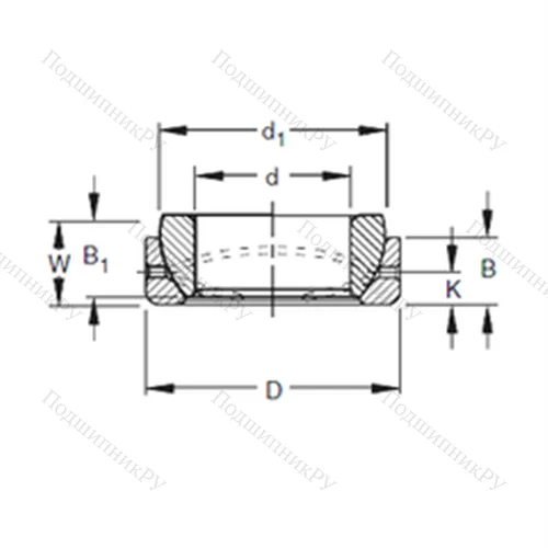 Подшипник скольжения сферический