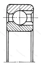 Подшипник 205V размер 25x52x15 от производителя  SKF