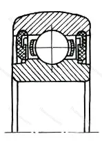 Подшипник  580204 размер 20x47x14