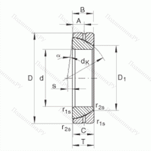 Подшипник шарнирный