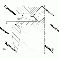 Подшипник 29426-E 1