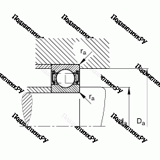 Подшипник 6212-2RSR